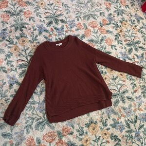 Well worn Madewell sweater